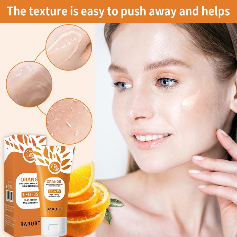 Zermet Orange Enzyme Exfoliating Gel. A gentle exfoliating product for the face and body, containing jojoba particles and natural plant extracts.