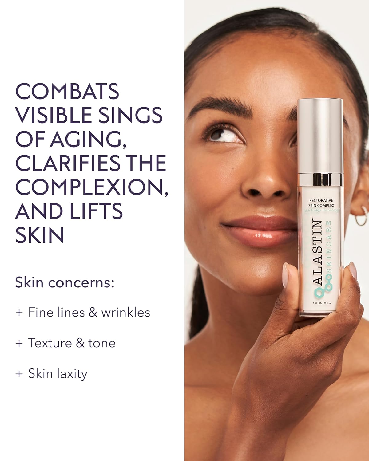 Zermet 1 Skincare Restorative Skin Complex Anti-Aging Face Serum (1 oz) | Reduce Fine Lines & Wrinkles | With Niacinamide to Improve Texture