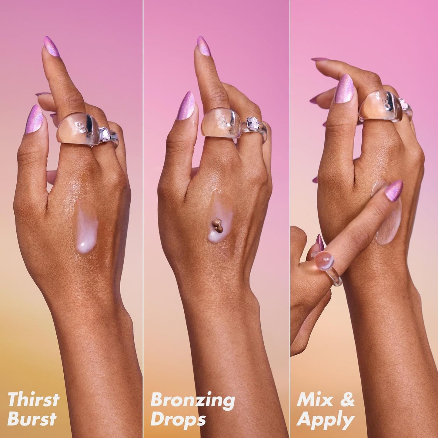 Zermet 1 e.l.f. SKIN The Hottest Drops Duo, Holy Hydration! Thirst Burst & Bronzing Skincare Set, For A Dewy, Sun-Kissed Look, Vegan & Cruelty-Free