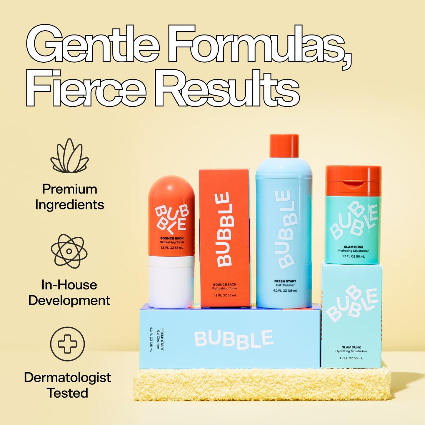 Zermet 1 Zermet 1 Skincare Fresh Start Gel Face Wash - Gentle PHA Exfoliating Facial Cleanser to Reduce Oil + De-Clog Pores - Daily Face Cleanser with Aloe Vera to Soothe Sensitive Skin - Vegan Skin Care (125ml)