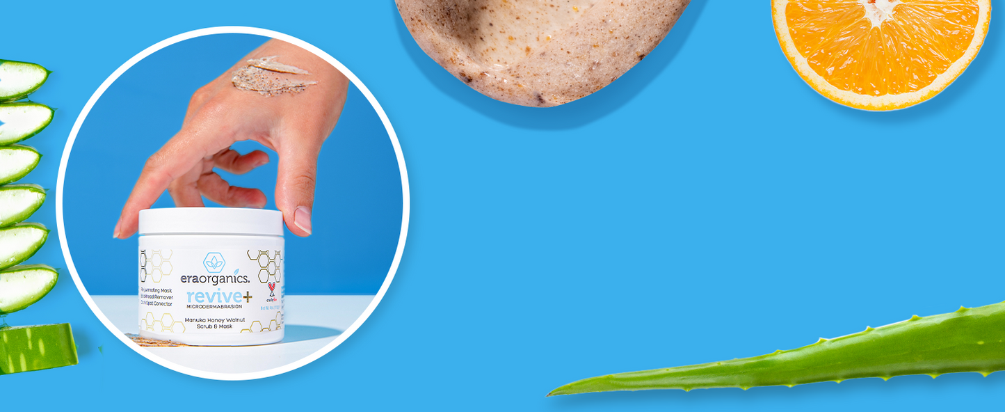 Organics Microdermabrasion Scrub Exfoliator Mask