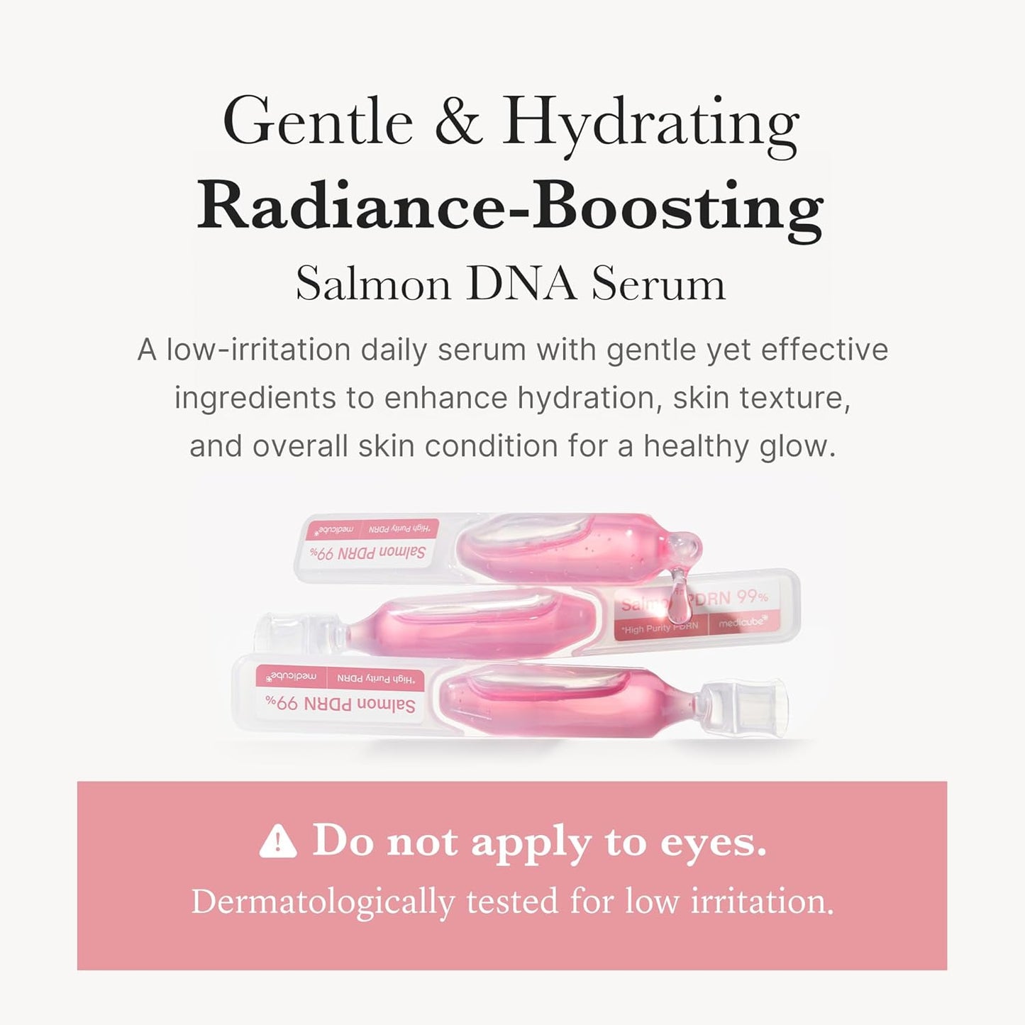 Zermet 1 medicube Salmon DNA Zermet 1 Pink One Day Serum | 99% Salmon DNA Zermet 1 Intensive Ampoule, Collagen, Glutathione, Hyaluronic Acid - Improves skin radiance | Korean skincare 0.05 fl.oz x 10e