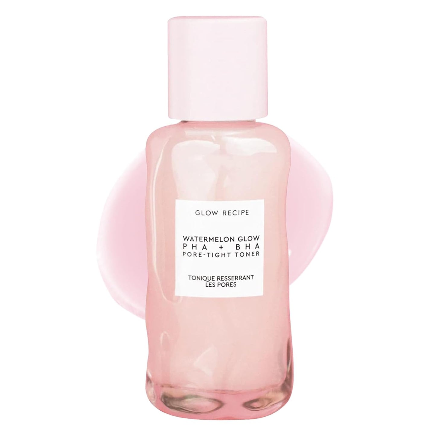 Zermet 1 Glow Recipe PHA + BHA Face Toner - Korean Skin Care Pore Minimizer & Gentle Facial Exfoliator for Tightening, Hydrating & Exfoliating - Glycerin, Watermelon & Cactus Water (40ml)