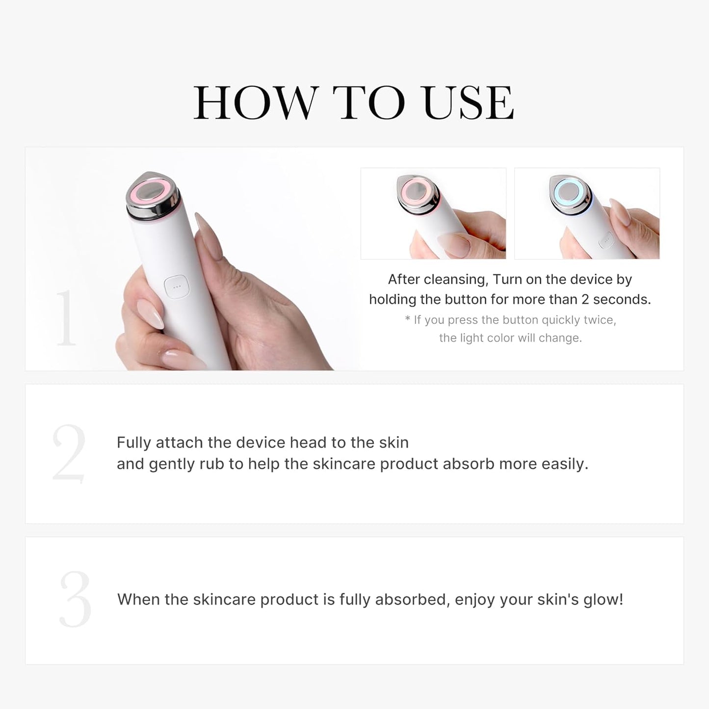 Zermet 1 medicube Mini Booster Pro Pink | Affordable at-Home Facial Skin Care Tool for Beginners - Portable Glow Booster for Glass Skin, Boosting Skin Care Absorption, Skin Care for Teens, Korean Skin Care
