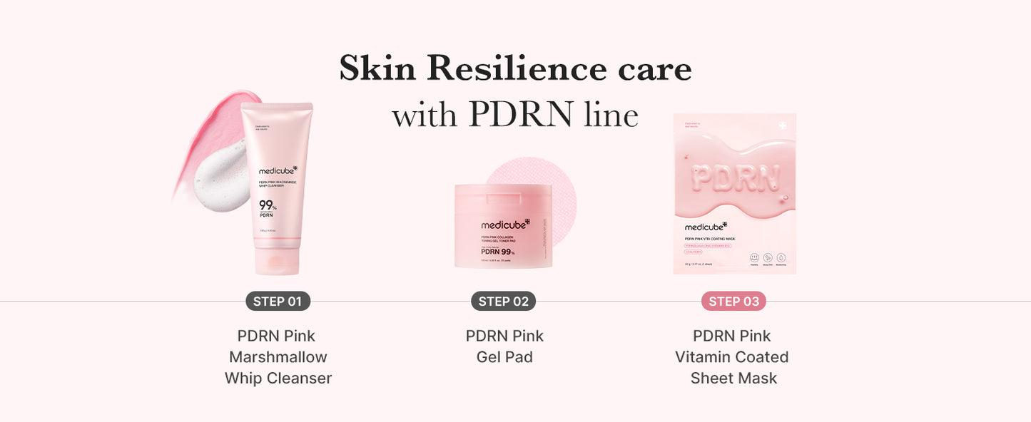 Zermet 1 medicube Salmon DNA Zermet 1 Pink Vita Coating Sheet Mask 10EA - Korean sheet mask for glass skin - Luxurious Home care Mask for Hydration, Firming, and Even Skin Tone, Korean skin care (22g 0.77 x 10ea)