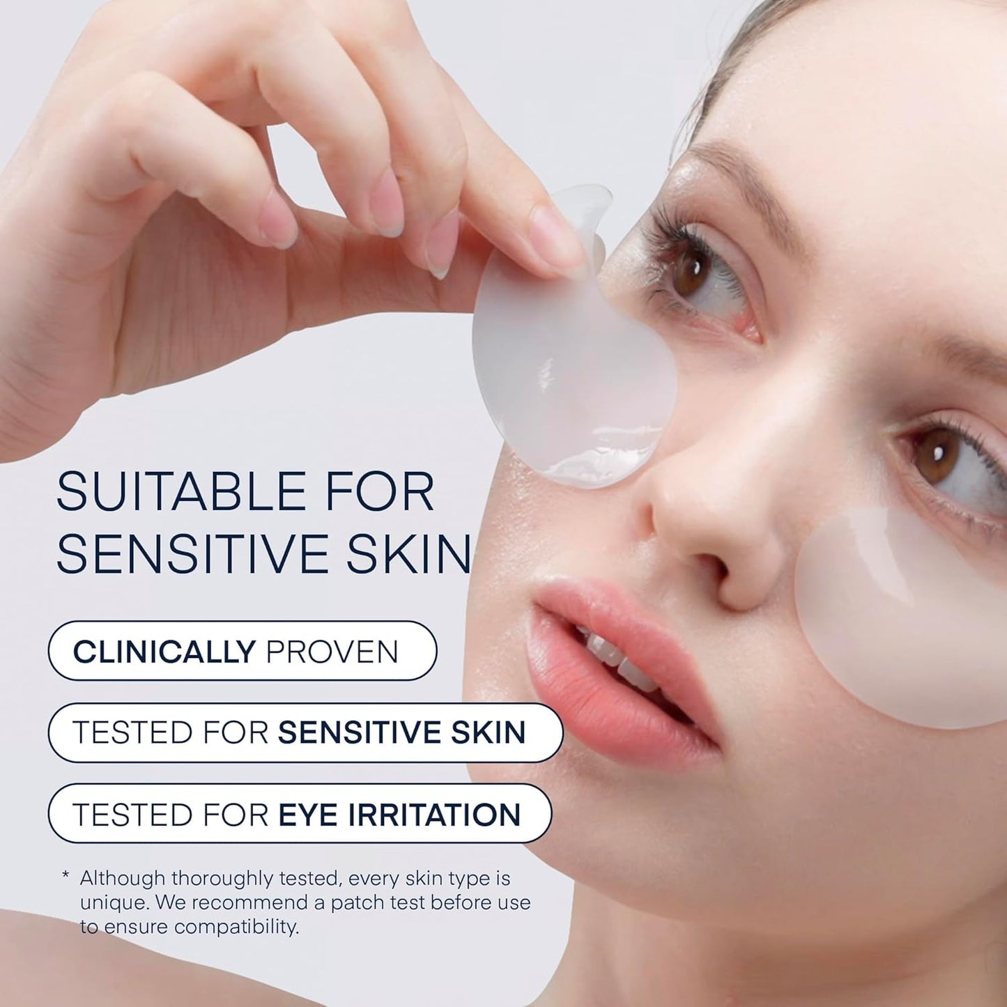 Zermet 1Zermet 1 Under Eye Patches for Dark Circles - 60 Korean Hydrogel Masks for Puffiness, Bags with Caffeine, Hyaluronic Acid, Niacinamide - Undereye Brightening, Hydrating, Anti-Wrinkle & Cooling