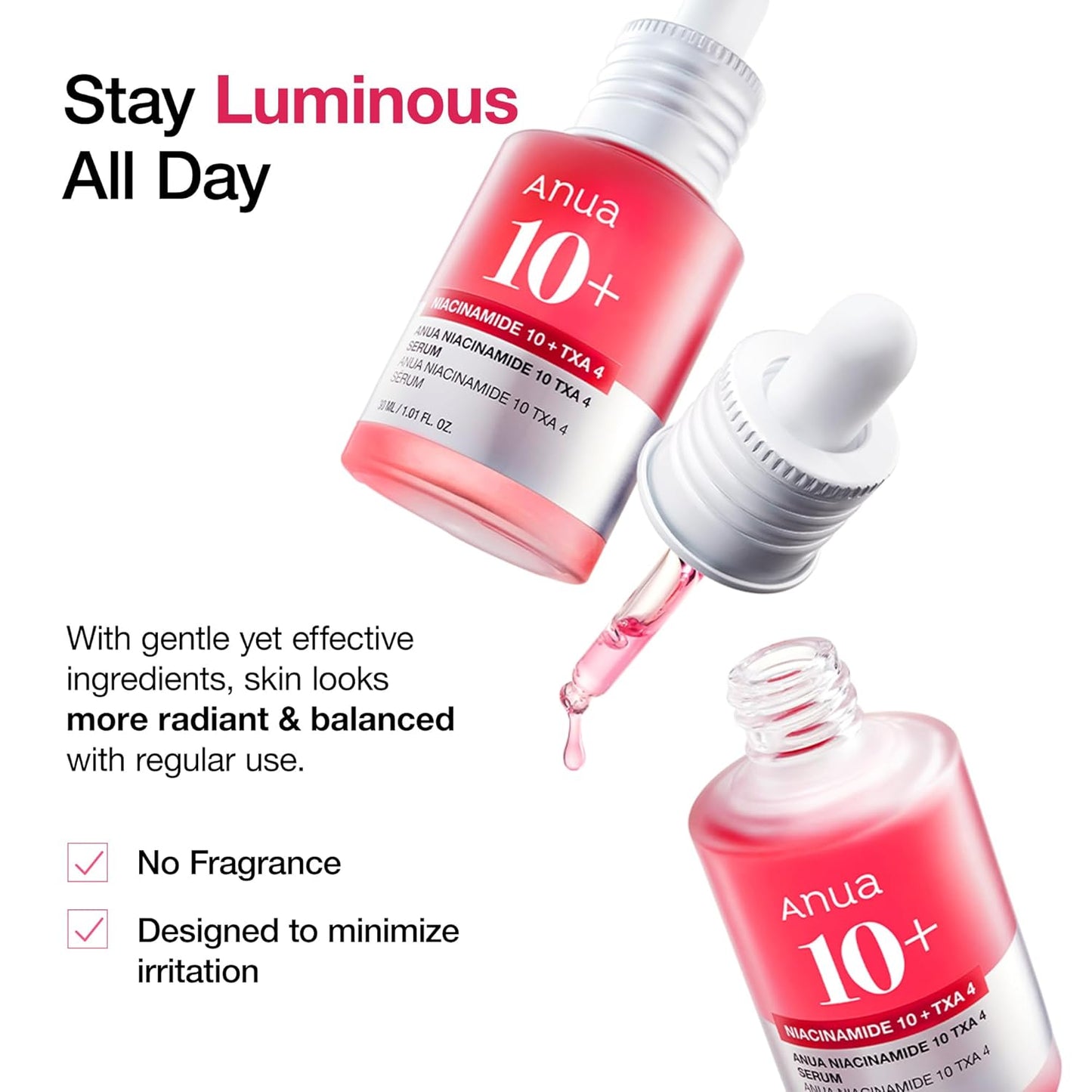 Zermet 1 Zermet 1 Niacinamide 10 + TXA 4 Serum, Hyaluronic Acid, Tranexamic acid, Facial Serum for Glass Skin, Clarifying, Radiant Complexion with Natural Color, Korean Skin Care (30ml /1.01 fl.oz)