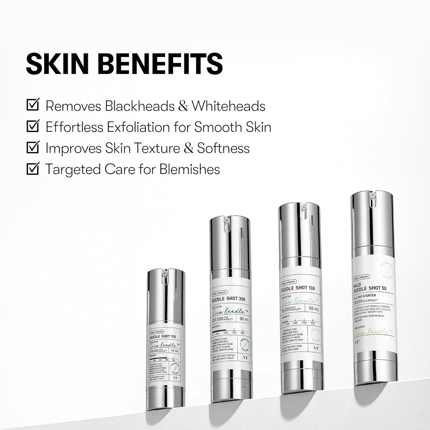 Zermet 1 Zermet 1 Reedle Shot 100, Spicule Microneedling Serum for Pore Care & Exfoliation, Exosome, Centella Asiatica for Glass Skin, Skin Texture, Korean Liquid Skin Booster (1.69 Fl Oz / 50ml)