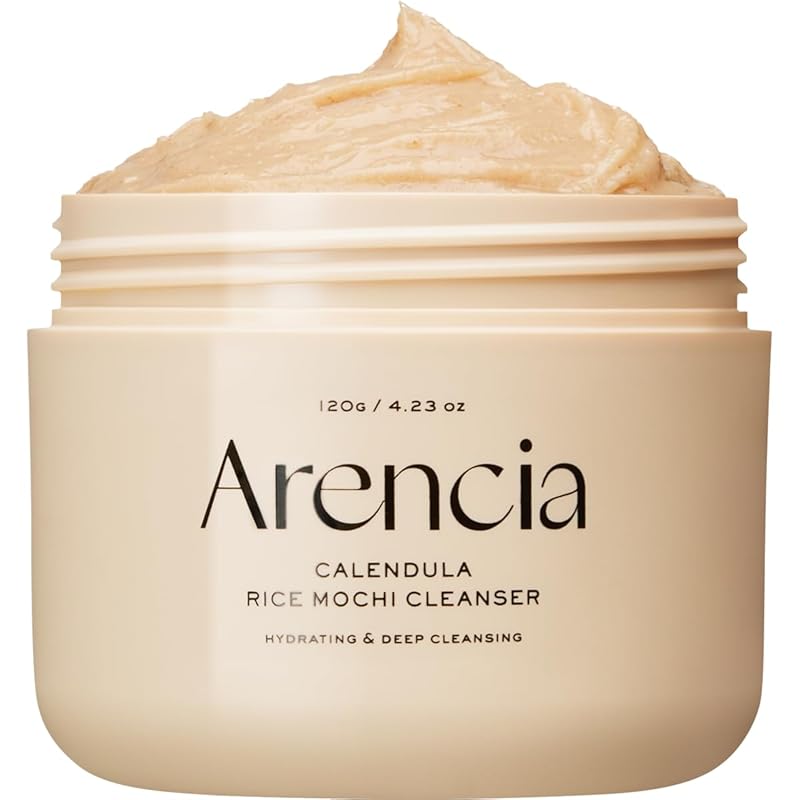 Zermet 1 Korean Rice Mochi Face Cleanser - Face Mask, Foaming Cleanser, Gentle Scrub All in One - Deep Cleansing, Moisturizing, Pore Minimizing, Removing Blackhead- with Rice Water & Green Tea, Mugwort