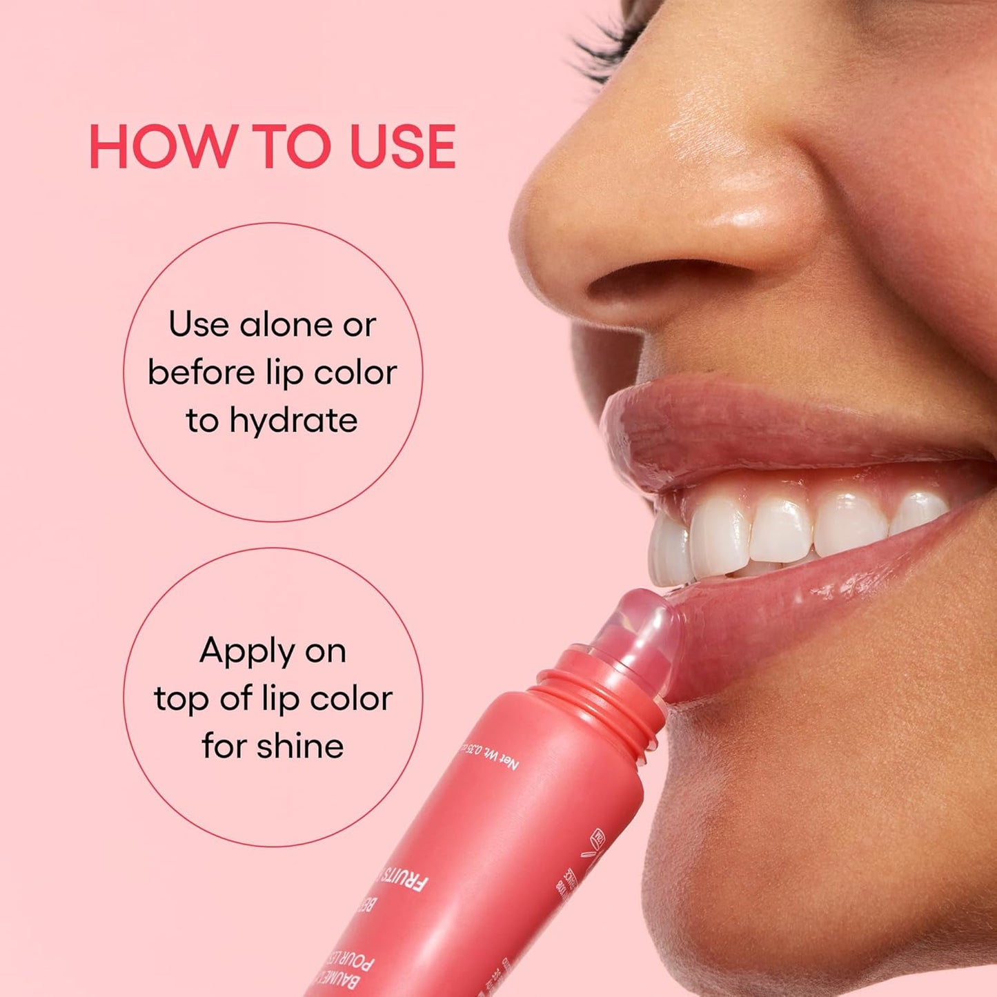 Zermet 1 Zermet 1 Lip Glowy Balm: Sheer Tinted Lip Moisturizer with Shea Butter, for Hydrating Shine & Soft Lips