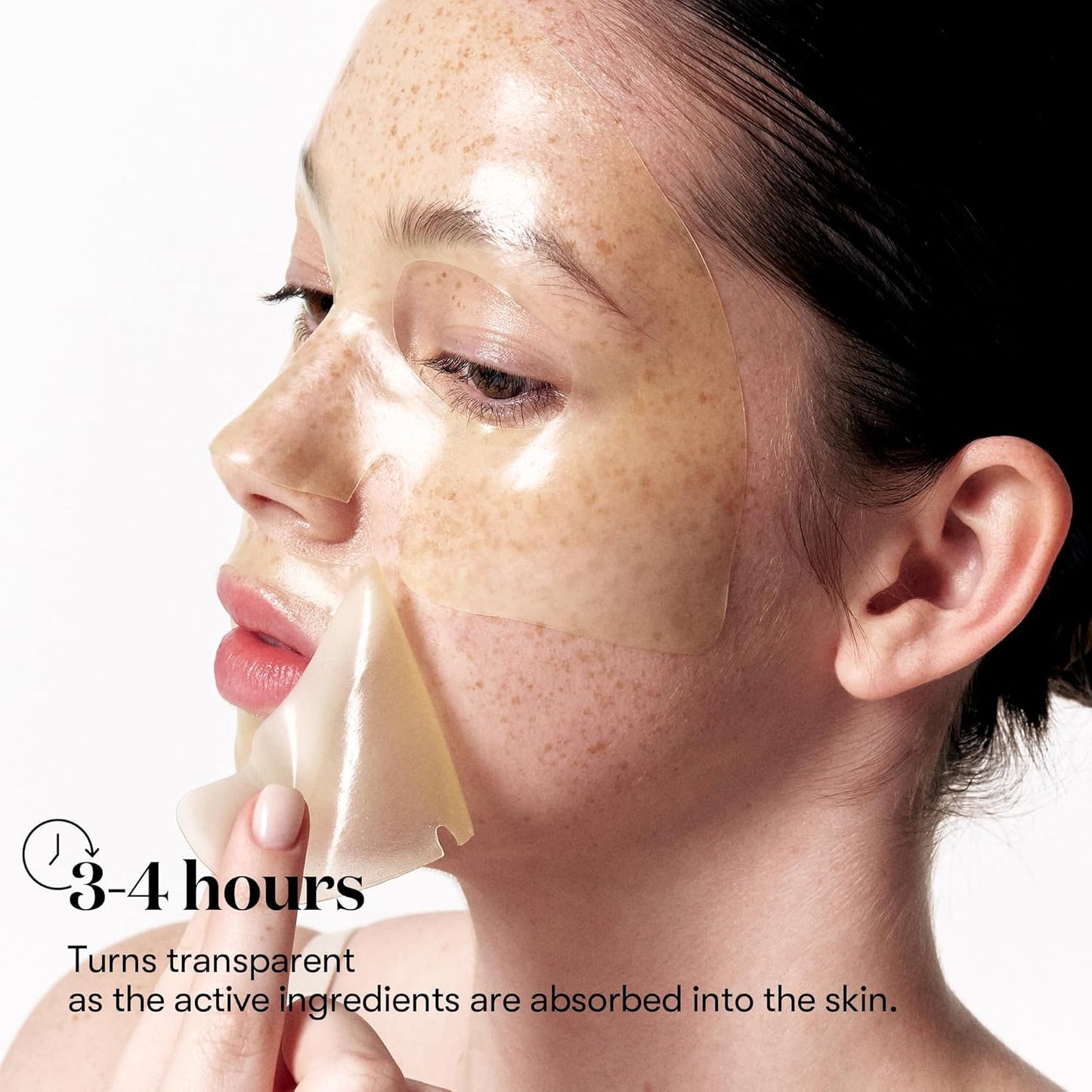 Zermet 1 Zermet 1  Vita-Light Reedle Shot 100 2-Step Hydrogel Mask(34.5gx4ea), Intensive Glowing, Exosome Glutathione Face Mask, Overnight Melting Mask, Korean Facial Mask