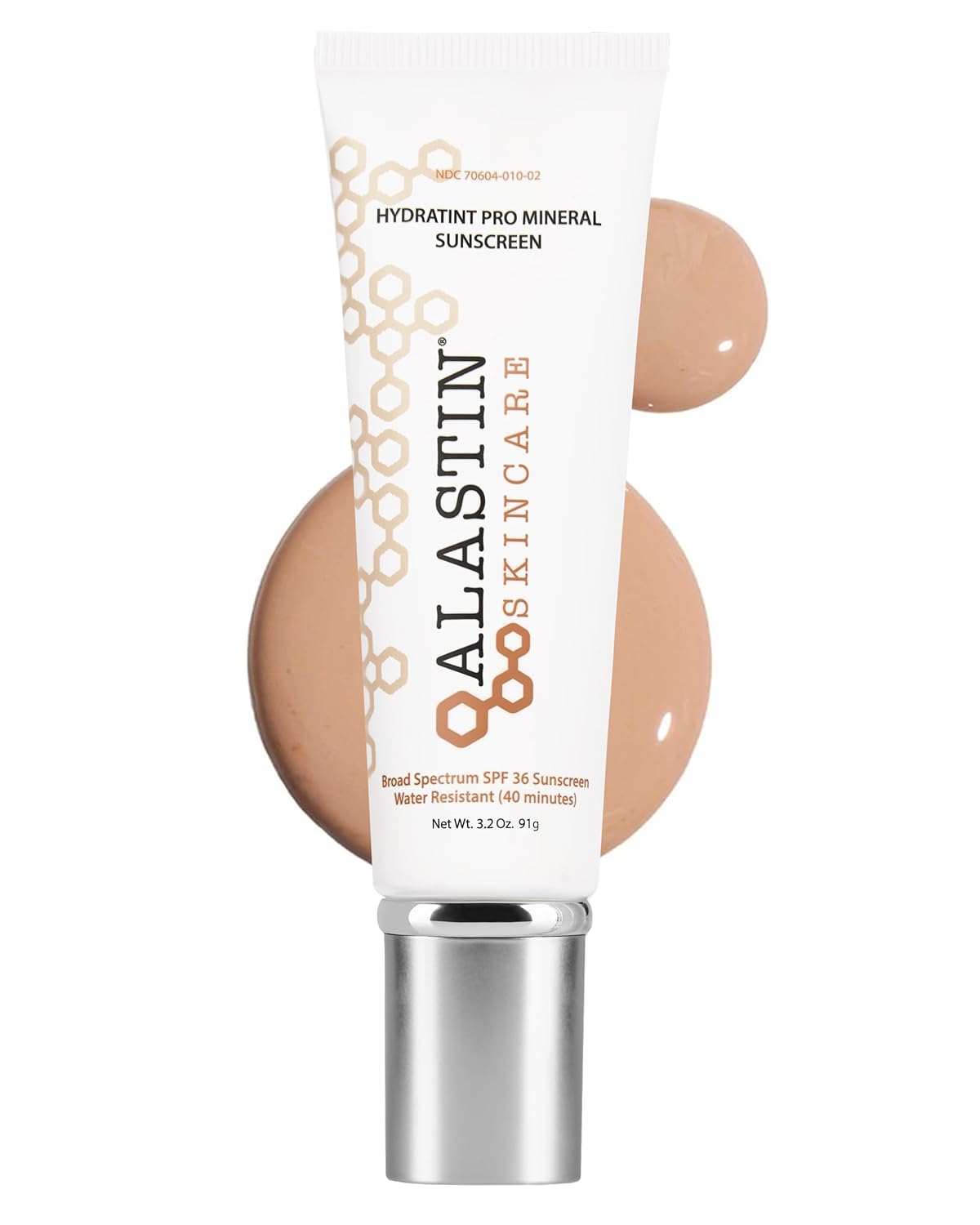 Zermet 1 Zermet 1  Skincare HydraTint Pro Mineral Sunscreen SPF 36 (3.2 oz) | 2-in-1 Tinted Daily Sunblock Moisturizer for Face & Neck | Fragrance-Free, Water Resistant
