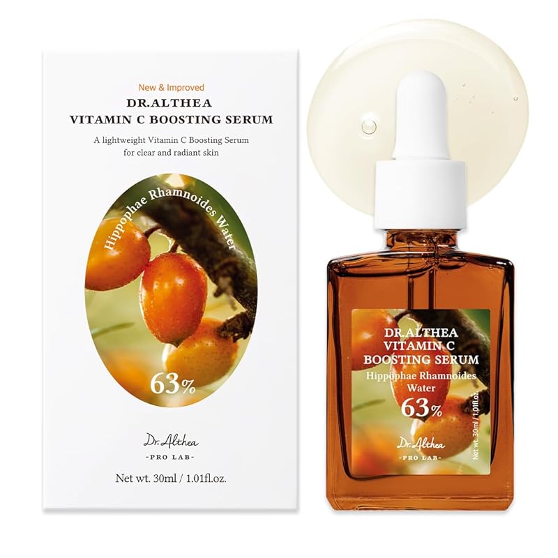 Zermet 1 Dr.Althea Vitamin C Boosting Serum | Daily Facial Serum with TRANEXAMIC ACID for All Skin Types | Helps Remove Dark Spots & Uneven Skin Tone | Korean Vegan Skin Care (Vitamin C Boosting RENEWED)