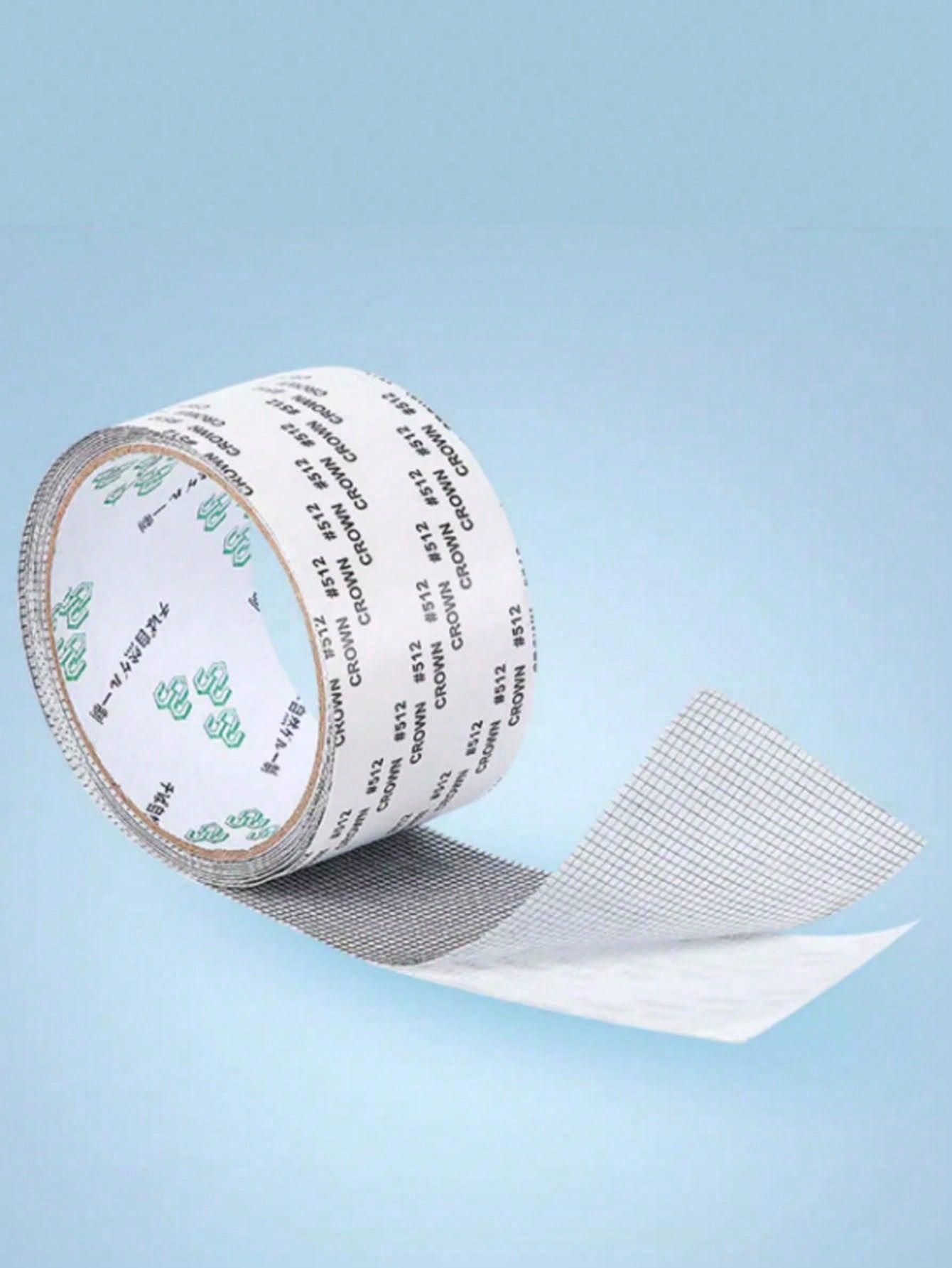 1roll 5cm/200cm Oil Glue+Fiberglass Material Self Adhesive Window Screen Repair Tape, Anti-Insect Net Hole Reparing Patch, Suitable For Dorm Door/ Curtain Screen/ Net Repair, Strong Adhesive Window Screen Repair Tape, Fix Tear And Bug-Proof Net