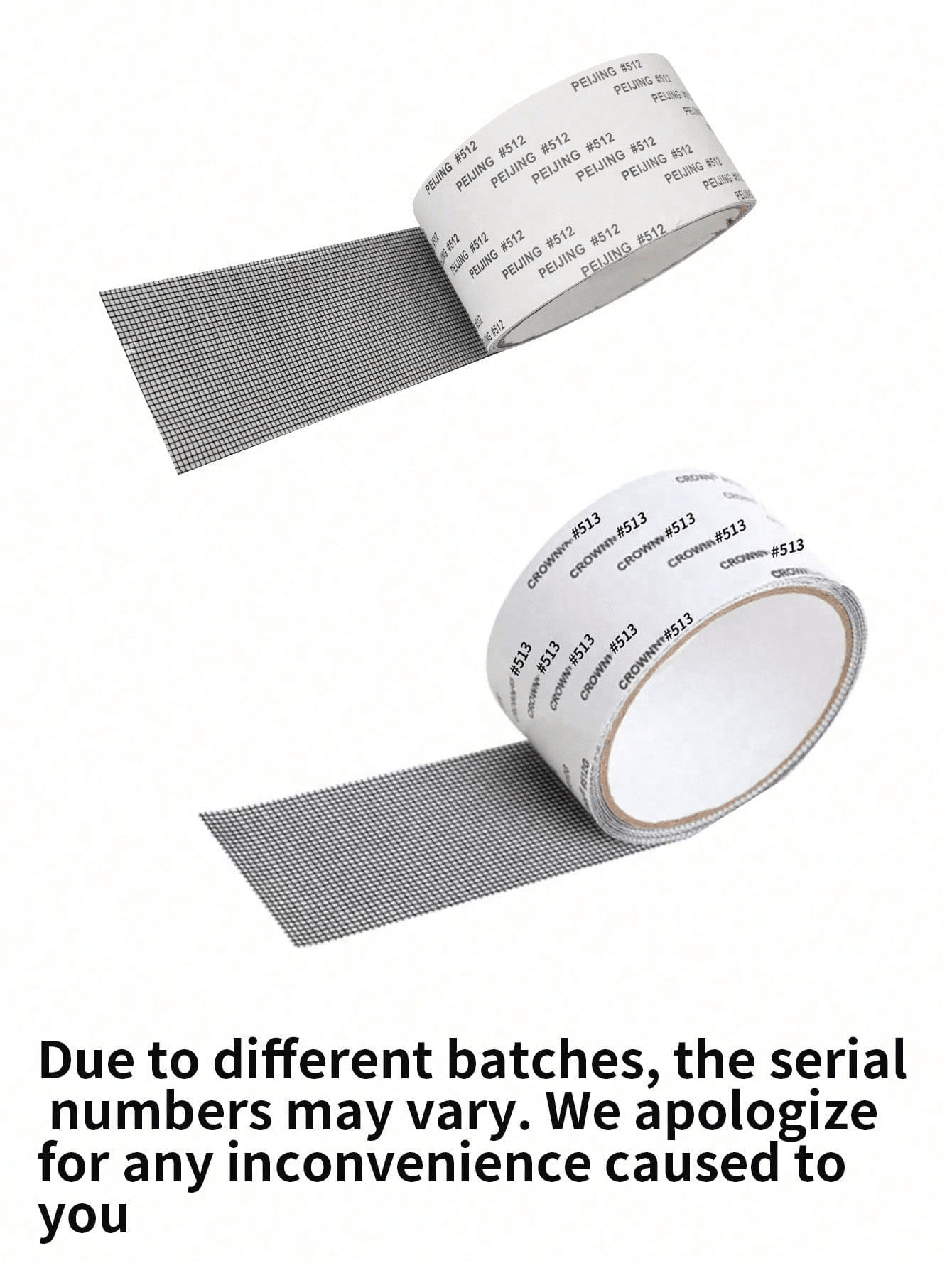 1roll 5cm/200cm Oil Glue+Fiberglass Material Self Adhesive Window Screen Repair Tape, Anti-Insect Net Hole Reparing Patch, Suitable For Dorm Door/ Curtain Screen/ Net Repair, Strong Adhesive Window Screen Repair Tape, Fix Tear And Bug-Proof Net