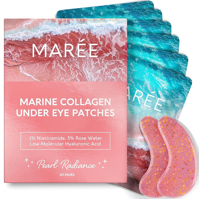 Zermet 1 Zermet 1  Eye Gels - Pads Under Eye Patches for Puffy Eyes and Dark Circles with Collagen & Hyaluronic Acid - Anti Wrinkles Under Eye Masks Skincare Treatment for Puffiness & Bags - Parches Para Ojeras