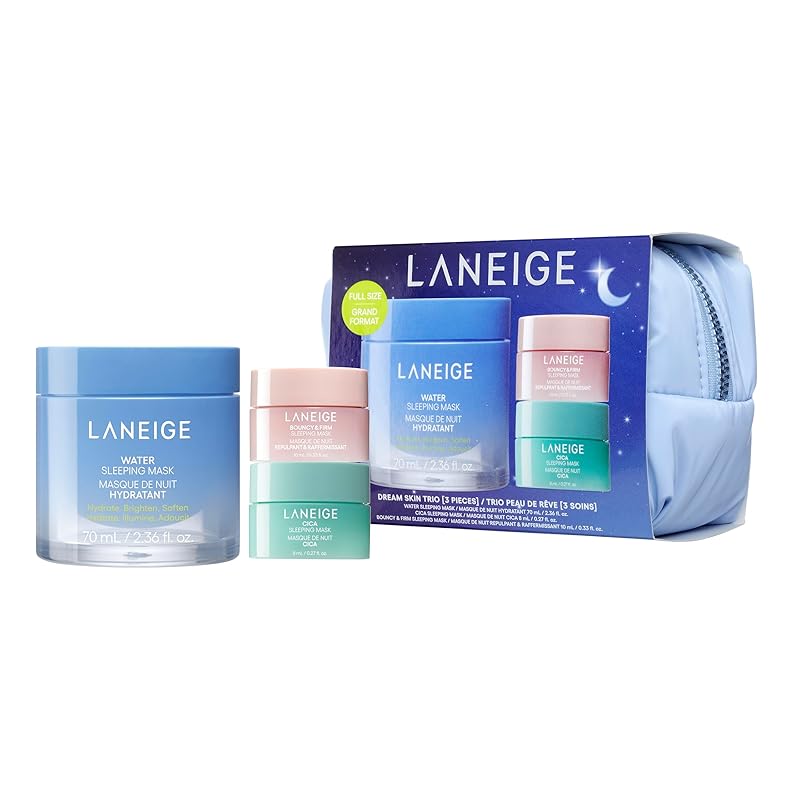 Zermet 1 Zermet 1  Water Sleeping Mask: Hydrating Korean Overnight Mask with Squalane & Probiotic-Derived Complex, for Bright, Glowing Skin & Barrier Support