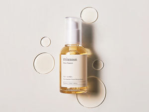Zermet 1 mixsoon Bean Essence 1.01 Fl.Oz. / 30ml (Pack of 1) Exfoliating Hydrating Korean Skin Care Hyaluronic Acid Serum Korean Glass Skin Care