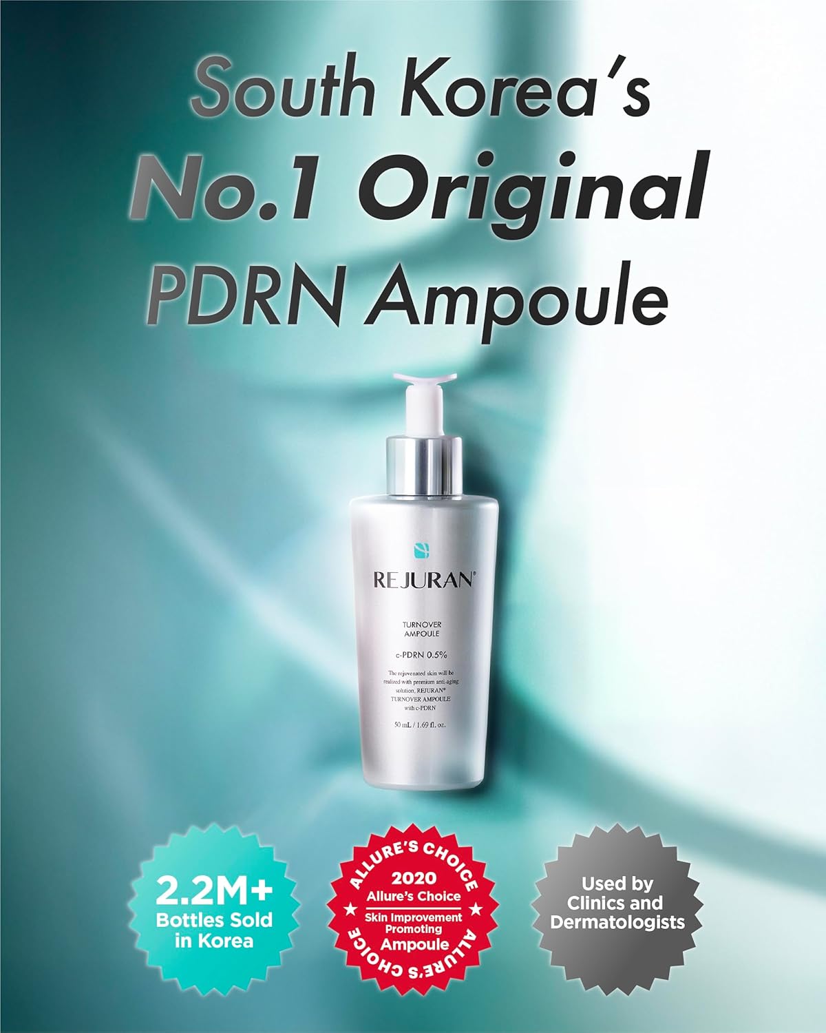Zermet 1 Zermet 1 Turnover Ampoule, c-Zermet 1 ® – Original Salmon DNA Zermet 1  Face Serum for Rejuvenation, Firming, Hydration & Youthful Glow, Refines Skin Texture. Korean Skincare (1.01 fl oz)