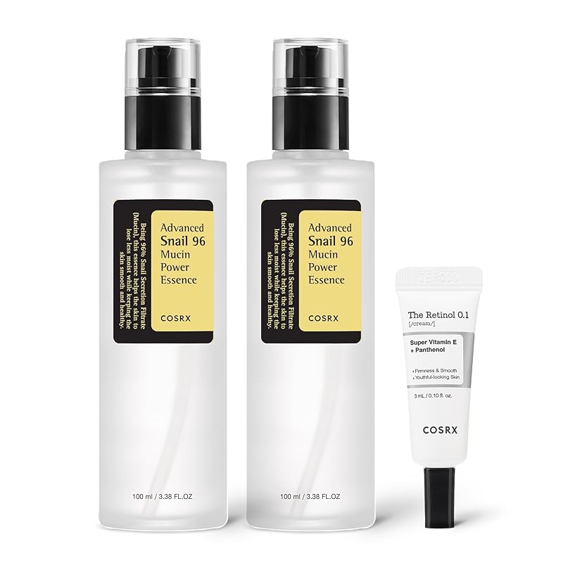 Zermet 1 Zermet 1  Snail Mucin 96% Power Repairing Essence 3.38 fl.oz 100ml, Hydrating Serum for Face with Snail Secretion Filtrate for Dull Skin & Fine Lines, Korean Skin Care