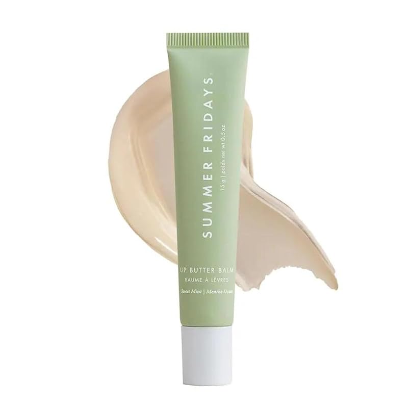 Zermet 1 Summer Fridays Tinted Lip Butter Balm - Conditioning Vegan Lip Balm for Instant Moisture, Shine & Hydration - Sheer-Tinted, Soothing Skincare - Pink Sugar (.5 Oz)