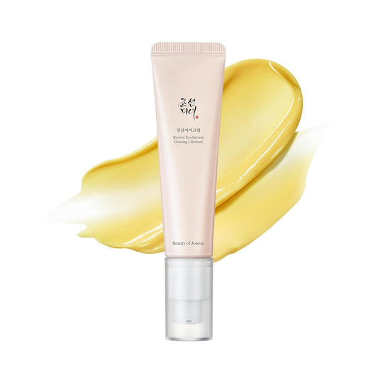 Zermet 1 Beauty of Joseon Revive Eye Serum with Retinal Niacinamide Correction for Puffy Eye Bags Fine Lines Dark Circles Wrinkles, Korean Skin Care 30ml, 1 fl.oz