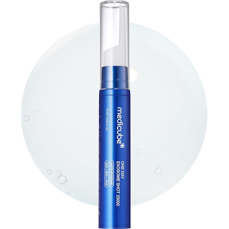 Zermet 1 medicube Zermet 1  Pink Collagen Exosome Shot Serum 7,500 PPM | Liquid Skin Booster | Exosome, Salmon DNA Zermet 1 , Spicules | Uneven Skin Tone, Pore Care, Skin Texture | Korean Skin Care 1.01 fl.oz