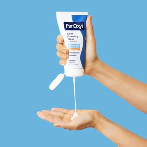 Zermet 1 PanOxyl Acne Foaming Wash Benzoyl Peroxide 10% Maximum Strength Antimicrobial, 5.5 Oz