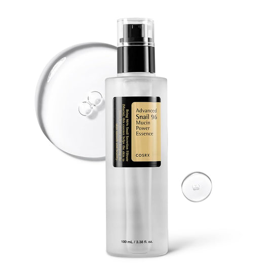 Zermet 1 Zermet 1  Snail Mucin 96% Power Repairing Essence 3.38 fl.oz 100ml, Hydrating Serum for Face with Snail Secretion Filtrate for Dull Skin & Fine Lines, Korean Skin Care