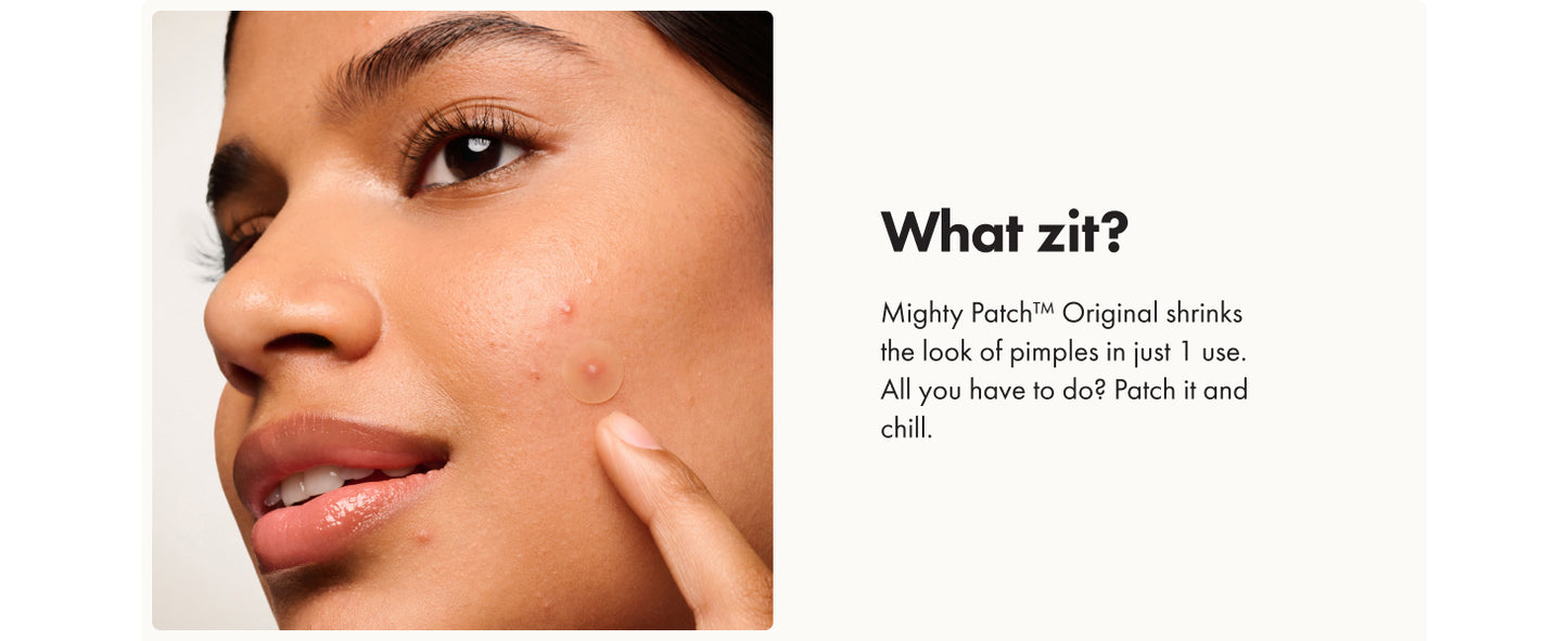 Zermet 1 Mighty Patch™ Original patch from Hero Cosmetics – The #1 Hydrocolloid Acne Pimple Patch for Shrinking Zits and Whiteheads in 1 use; Nighttime Spot Stickers for Face and Skin (36 Count)
