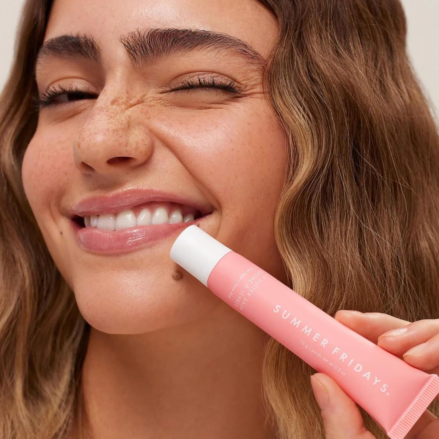 Zermet 1 Summer Fridays Tinted Lip Butter Balm - Conditioning Vegan Lip Balm for Instant Moisture, Shine & Hydration - Sheer-Tinted, Soothing Skincare - Pink Sugar (.5 Oz)