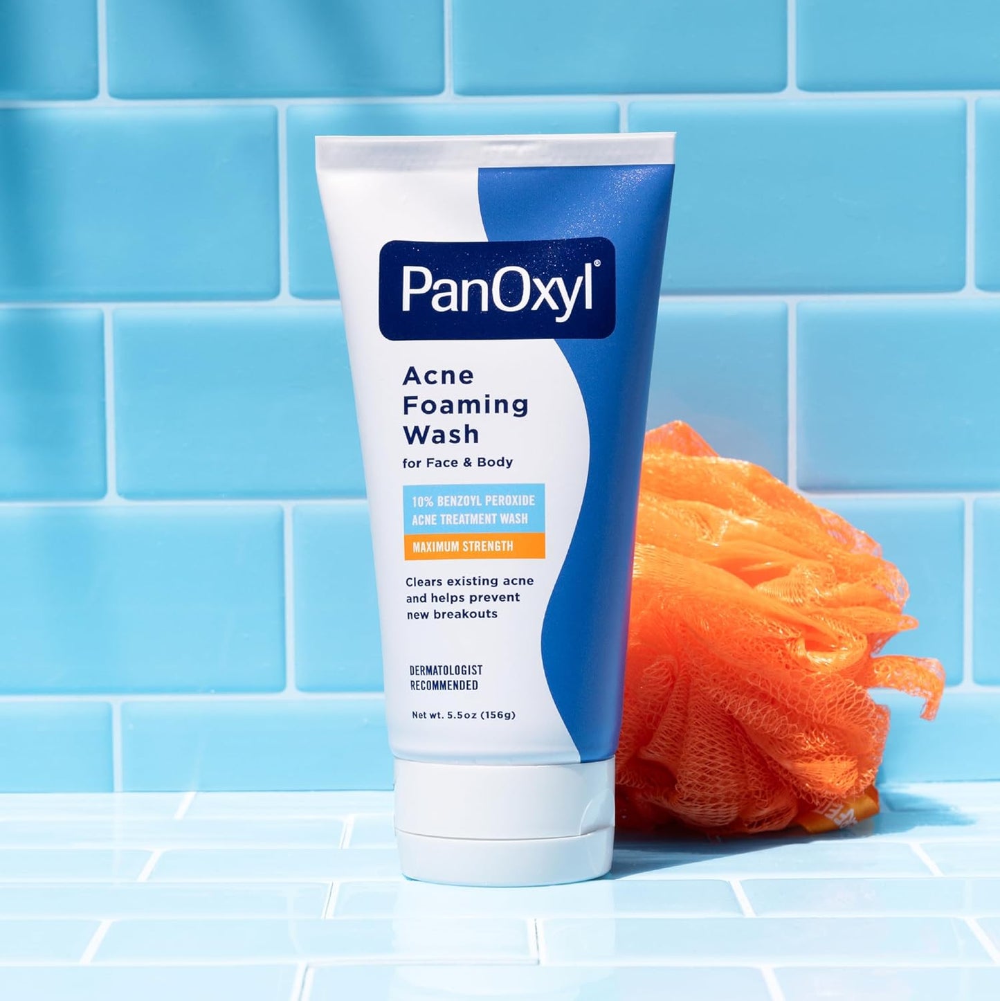 Zermet 1 PanOxyl Acne Foaming Wash Benzoyl Peroxide 10% Maximum Strength Antimicrobial, 5.5 Oz