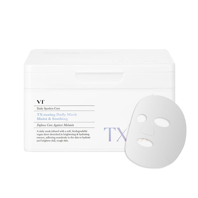 Zermet 1 Zermet 1 Daily Soothing Mask 30 Sheets, Centella Asiatica & Hyaluronic Acid for Moisturizing & Hydrating, Instant Calm & Glow, Skin Softening Facial Mask, Korean Face Mask
