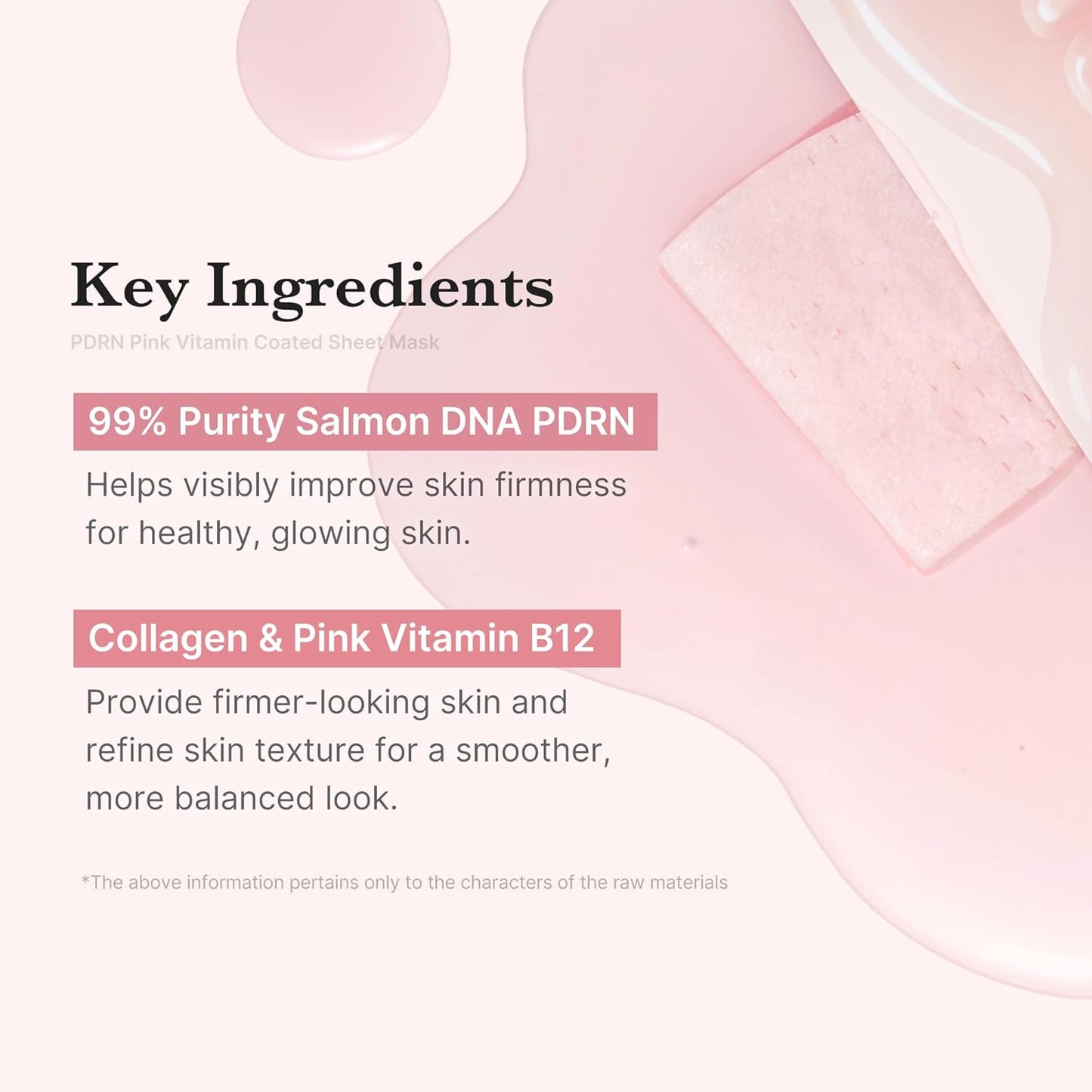 Zermet 1 medicube Salmon DNA Zermet 1  Pink Vita Coating Sheet Mask 10EA - Korean sheet mask for glass skin - Luxurious Home care Mask for Hydration, Firming, and Even Skin Tone, Korean skin care (22g 0.77 x 10ea)