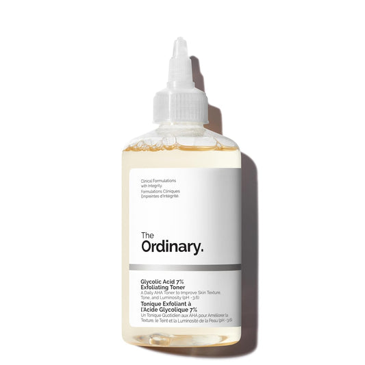 Zermet 1 The Ordinary Glycolic Acid 7% Exfoliating Toner, Brightening and Smoothing Daily Toner for More Even-Looking Skin Tone