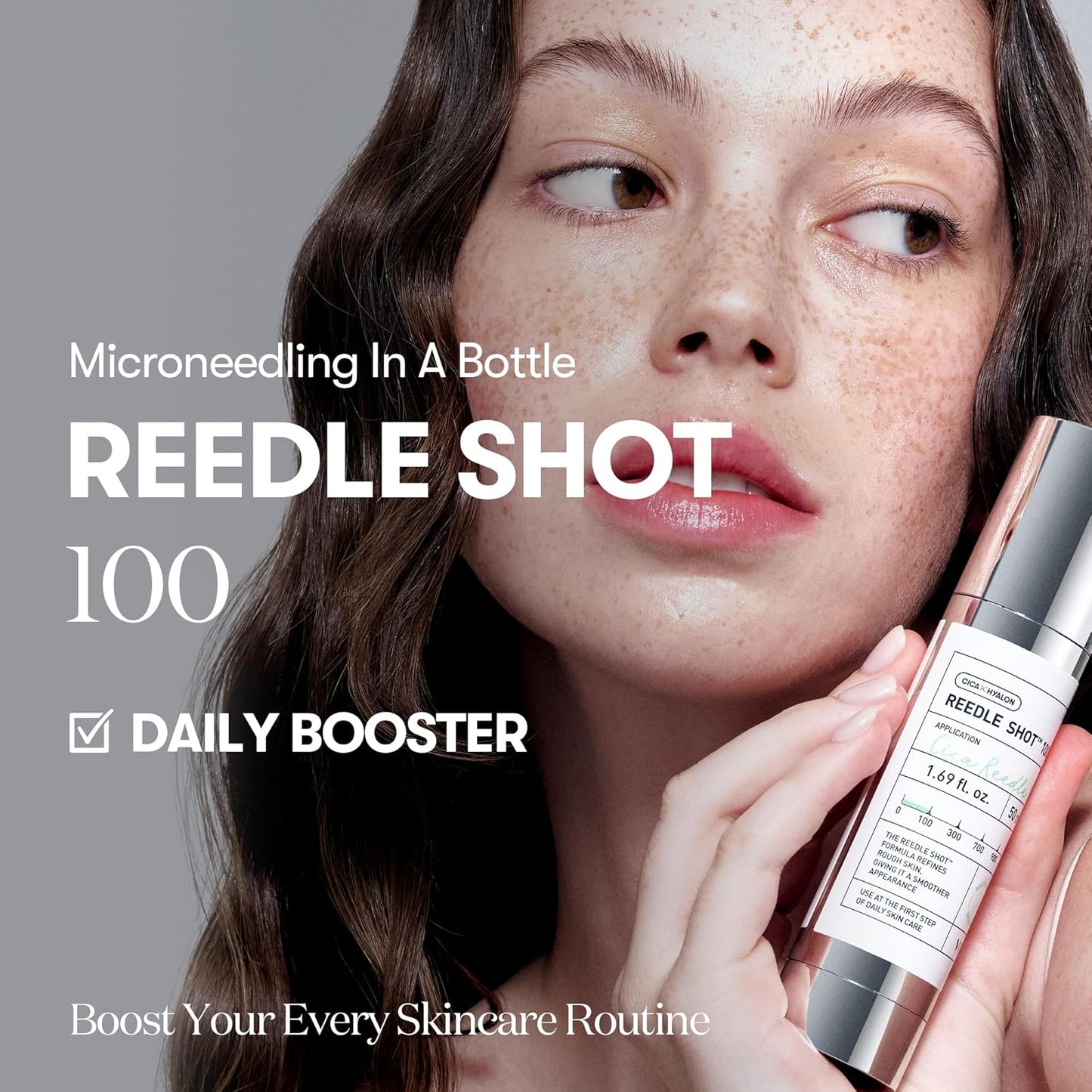 Zermet 1 Zermet 1 Reedle Shot 100, Spicule Microneedling Serum for Pore Care & Exfoliation, Exosome, Centella Asiatica for Glass Skin, Skin Texture, Korean Liquid Skin Booster (1.69 Fl Oz / 50ml)