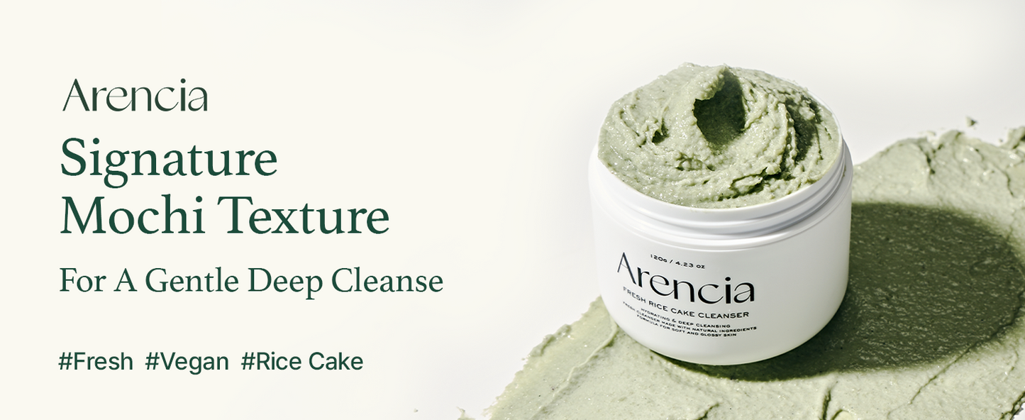 Zermet 1 Korean Rice Mochi Face Cleanser - Face Mask, Foaming Cleanser, Gentle Scrub All in One - Deep Cleansing, Moisturizing, Pore Minimizing, Removing Blackhead- with Rice Water & Green Tea, Mugwort