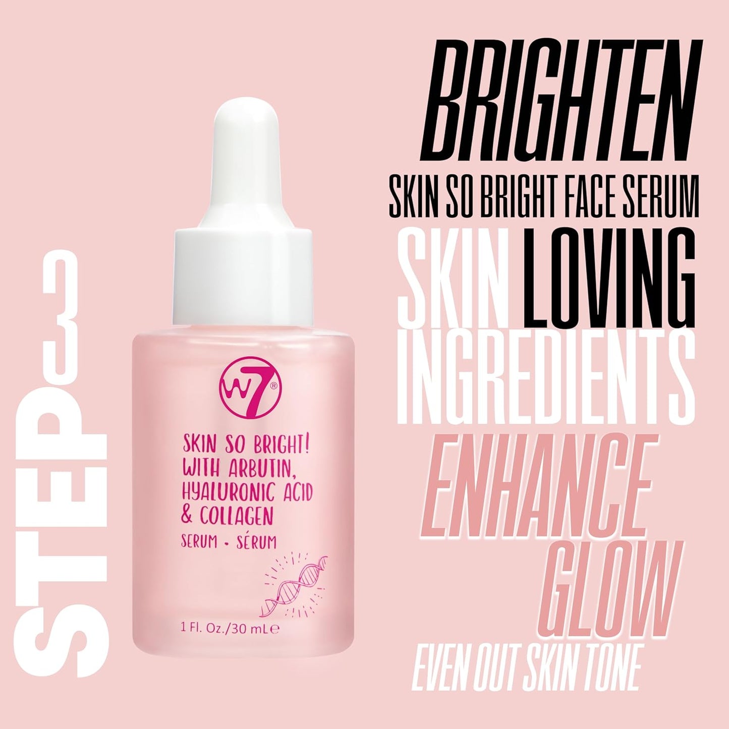 Zermet 1 W7 Self Care Skincare Set | Face Cleanser, Toner, Serum, Moisturizer & Lip Mask | Complete Daily Face Routine | Full Size, Long Lasting Products to Use at Home