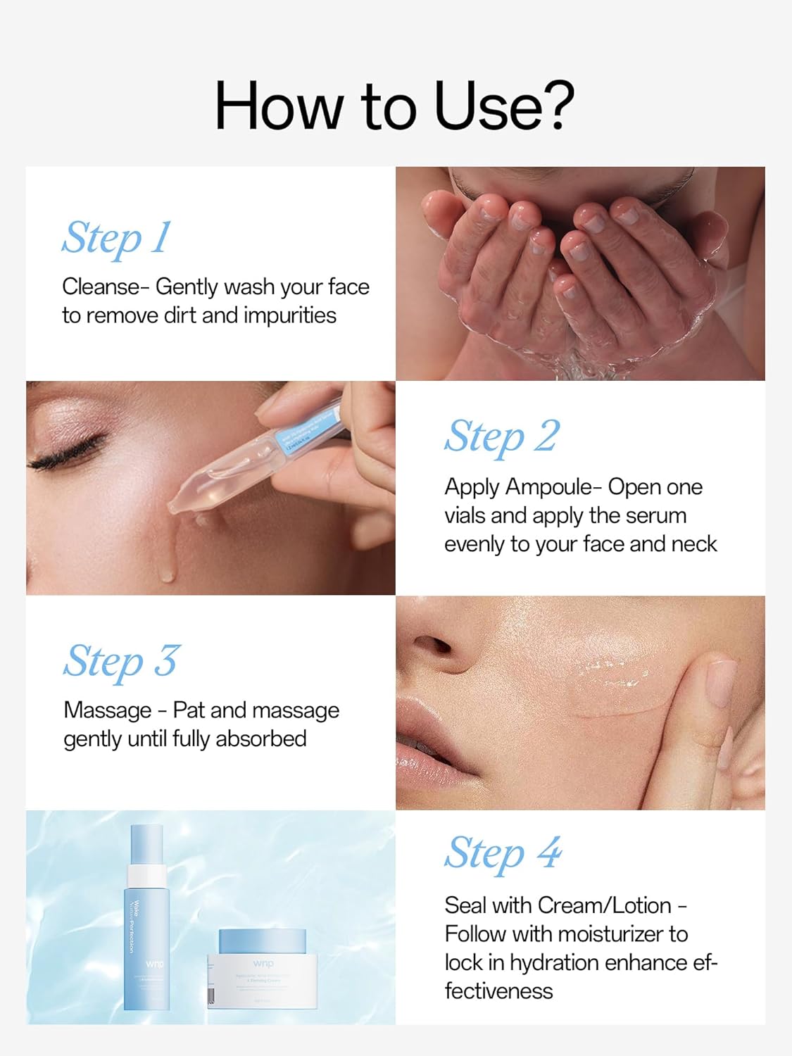 Zermet 1 Zermet 1  3% 4D Hyaluronic Acid Serum Ultra Hydrating Serum Smoother Skin|Pre-makeup SkinCare|Anti-Aging serum for face Single-Use Vials Skincare for Dry&Sensitive skin(1.2 ml)*30