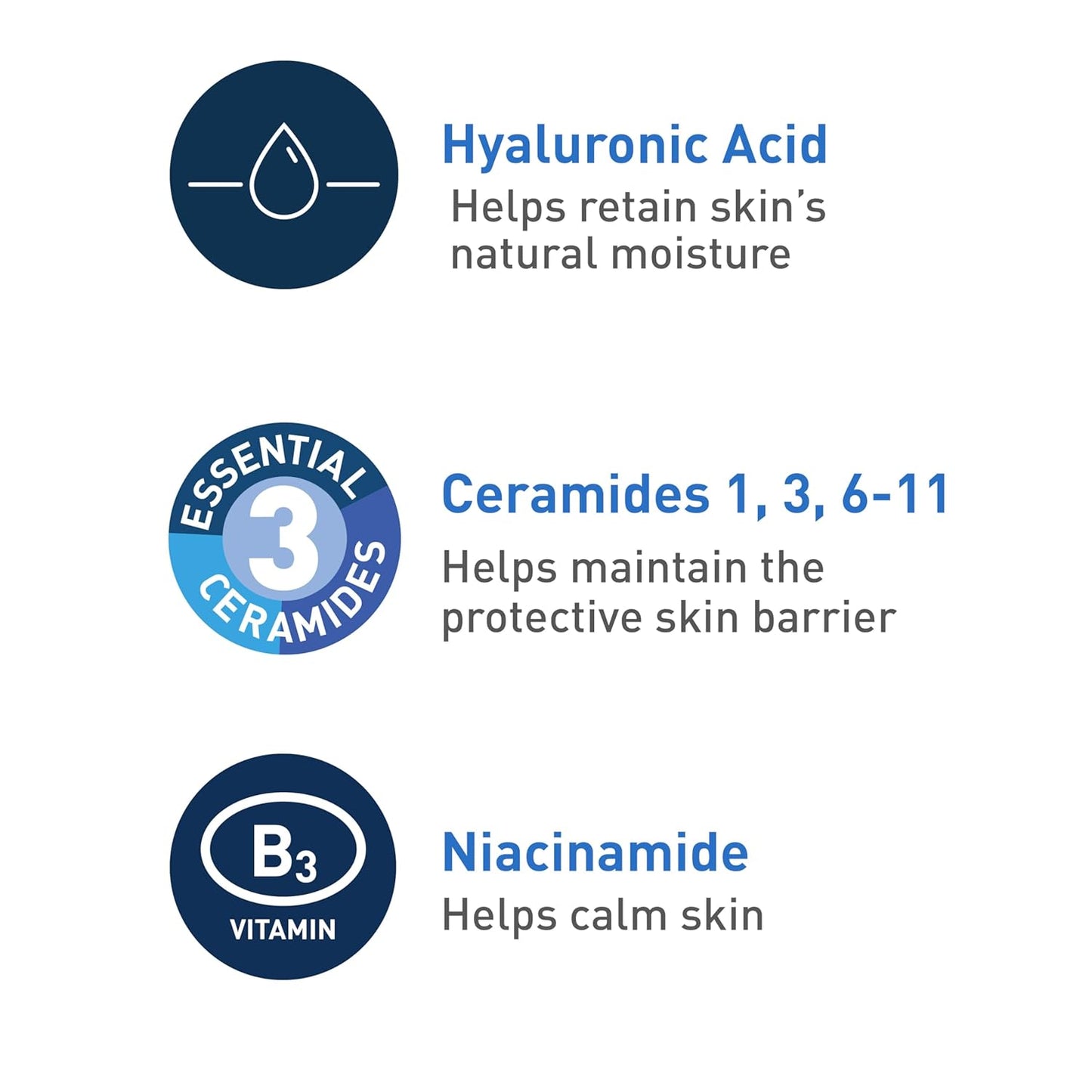 Zermet 1 CeraVe Foaming Facial Cleanser, Daily Face Wash for Oily Skin, Hyaluronic Acid + Ceramides + Niacinamide, Fragrance Free & Paraben Free, Non-Drying Oil Control Face Wash, 19 Fluid Ounce