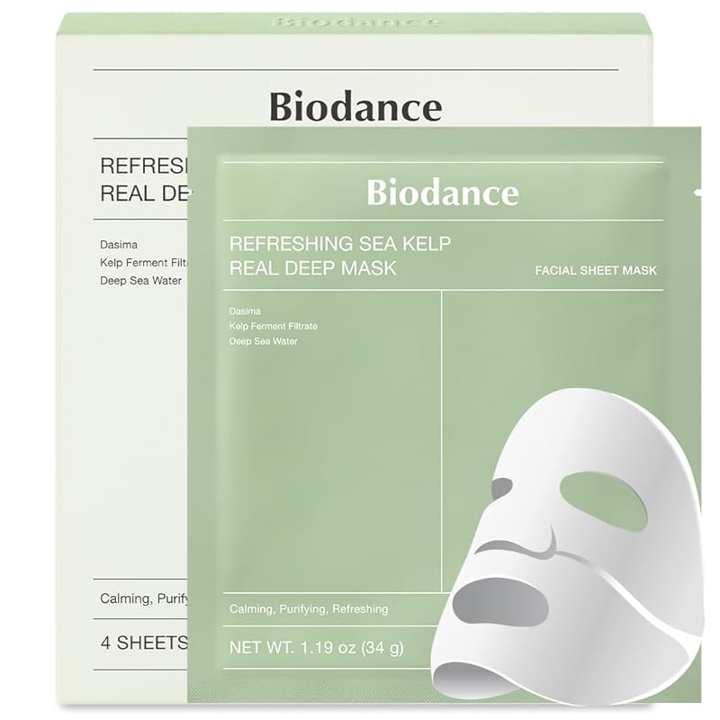 Zermet 1 Zermet 1  Bio-Collagen Real Deep Mask, Hydrating Overnight Hydrogel Mask, Pore Minimizing, Elasticity Improvement, 34g x4ea