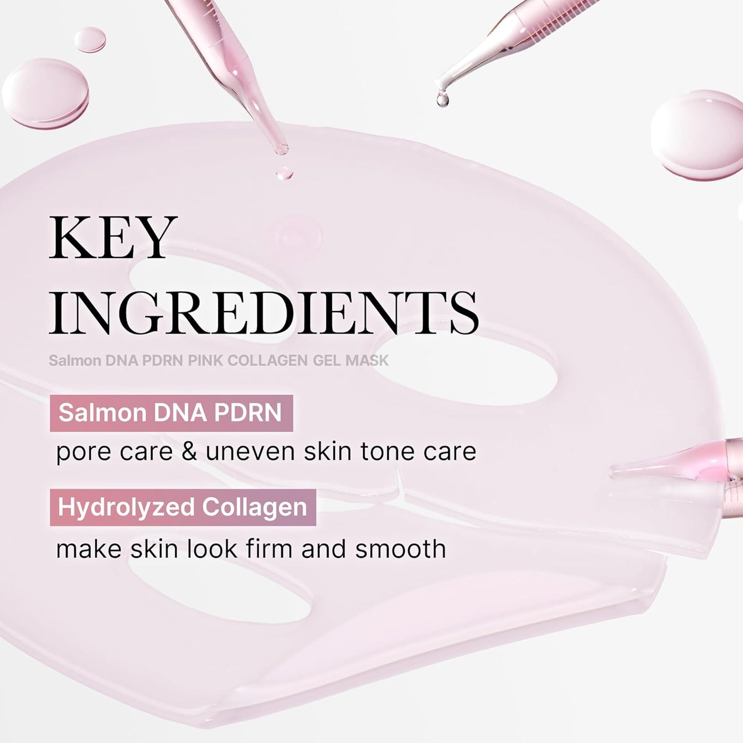 Zermet 1 medicube Salmon DNA Zermet 1  pink collagen jelly gel mask | overnight face mask for glass glow skin- elasticity, hydrating, firming and moisturizing | korean skincare, 28g, 4ea