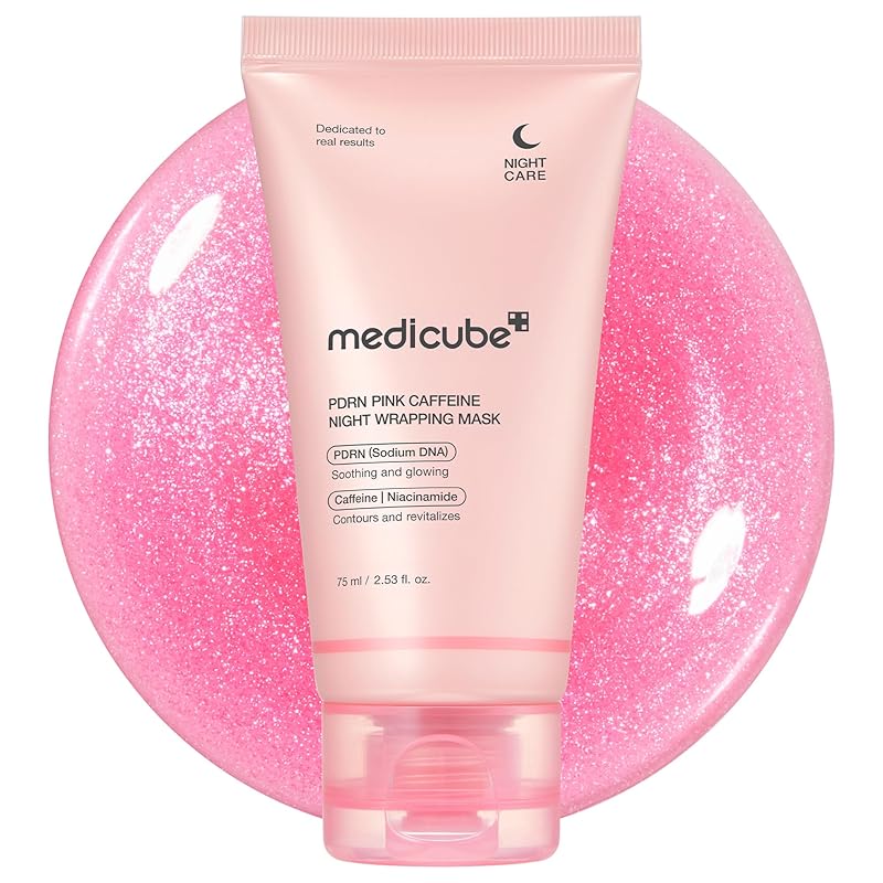 Zermet 1 medicube Collagen Overnight Wrapping Peel Off Facial Mask Pack - Elasticity & Hydration Care, Reduces Sagging & Dullness - Hydrolyzed Collagen For Glowing Skin - Korean Skin Care, 2.53 fl.oz