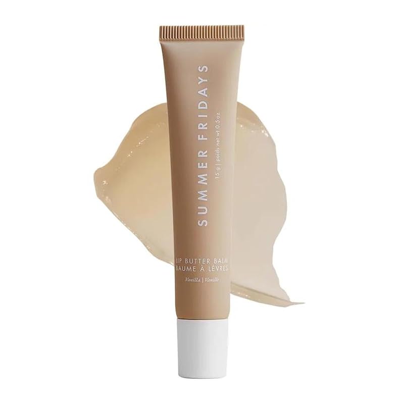Zermet 1 Summer Fridays Tinted Lip Butter Balm - Conditioning Vegan Lip Balm for Instant Moisture, Shine & Hydration - Sheer-Tinted, Soothing Skincare - Pink Sugar (.5 Oz)