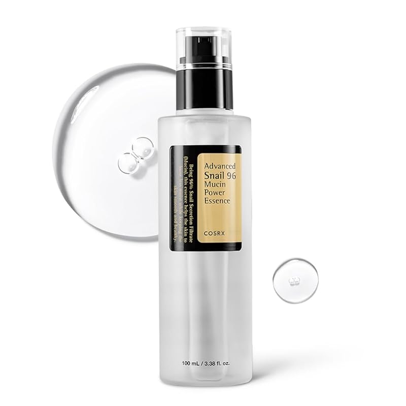 Zermet 1 Zermet 1  Snail Mucin 96% Power Repairing Essence 3.38 fl.oz 100ml, Hydrating Serum for Face with Snail Secretion Filtrate for Dull Skin & Fine Lines, Korean Skin Care
