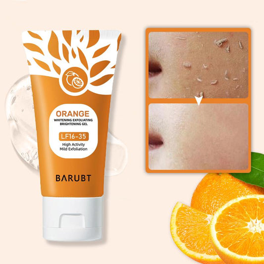 Zermet Orange Enzyme Exfoliating Gel. A gentle exfoliating product for the face and body, containing jojoba particles and natural plant extracts.