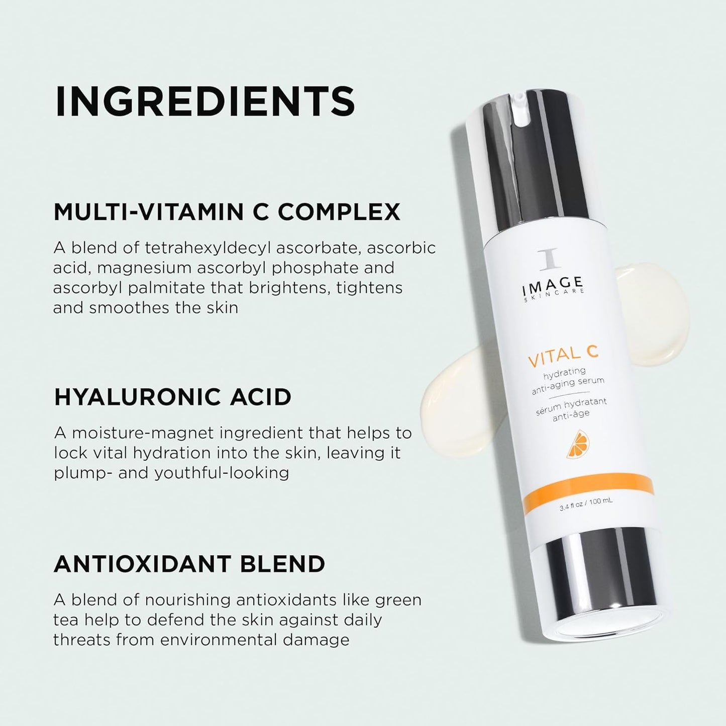 Zermet 1 Zermet 1  Skincare, VITAL C Hydrating Face Serum, with Vitamin C and Hyaluronic Acid, to Brighten, Tone and Smooth Appearance of Wrinkle