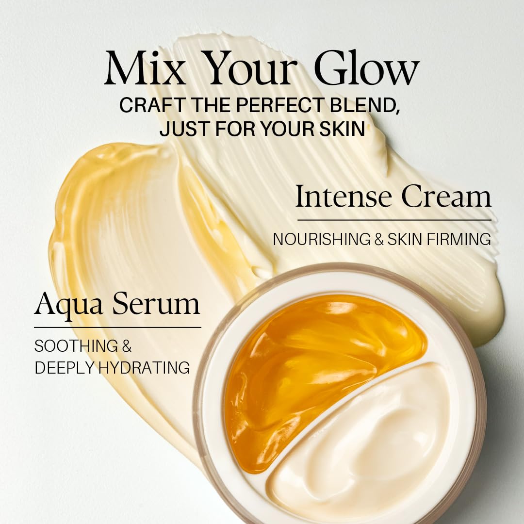 Zermet 1 d'alba Piedmont Italian White Truffle Double Serum & Cream, Vegan Skincare, 2-in-1 Face Moisturizer, Vegan Collagen, Skin Firming and Tightening, Non Comedogenic, Suitable for All Skin Types (2.46 oz)