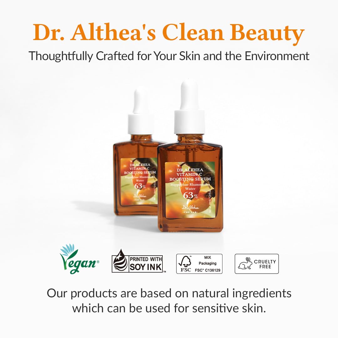 Zermet 1 Dr.Althea Vitamin C Boosting Serum | Daily Facial Serum with TRANEXAMIC ACID for All Skin Types | Helps Remove Dark Spots & Uneven Skin Tone | Korean Vegan Skin Care (Vitamin C Boosting RENEWED)