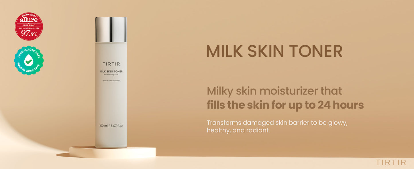 Zermet 1 Zermet 1 Milk Skin Rice Toner - Deep Moisturizing, Hydrating and Refreshing for face, Niacinamide, Ceramide, Rice Bran Extract, Nature-Oriented Ingredients, Korean Skin Care, Vegan, 150ml / 5.07 fl.oz.